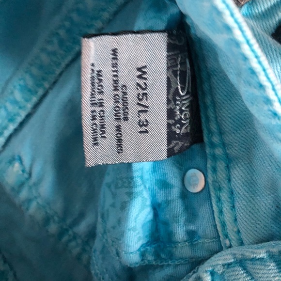 Silver Skinny Jeans - Picture 2 of 3